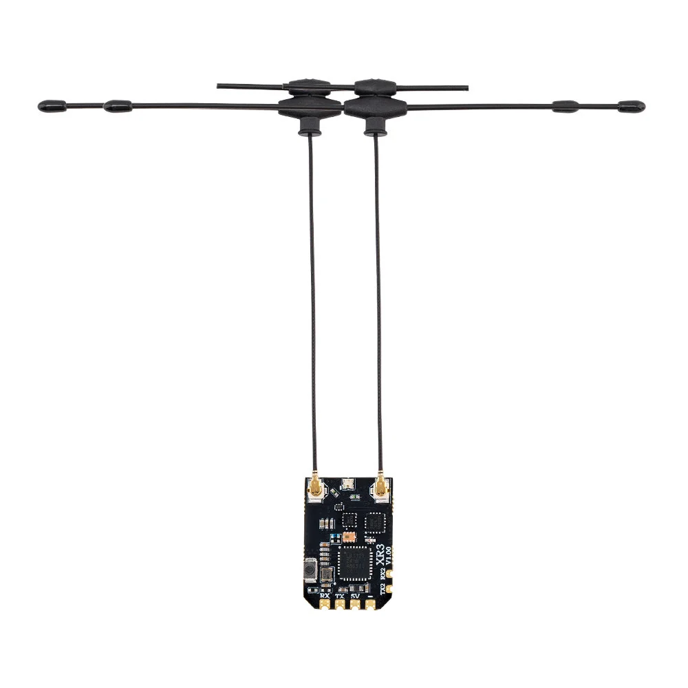 XR3 Nano Multi-Frequency Antenna Diversity ExpressLRS Receiver — 2 x Dual-Band / FCC