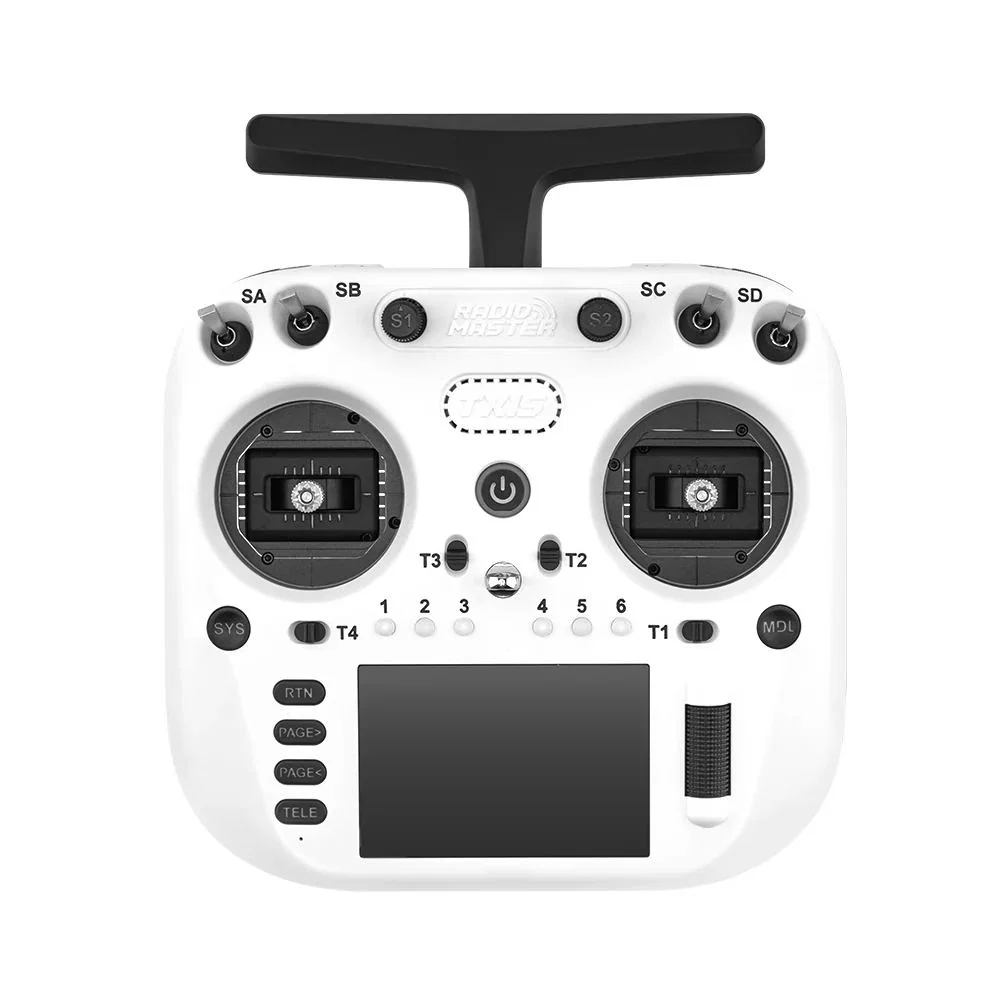 RadioMaster TX15 M2 ELRS 2.4GHz/900MHz 3.5-inch Touchscreen Display V5.0 Hall Sensor Gimbals Radio Controller - Choose Color — White