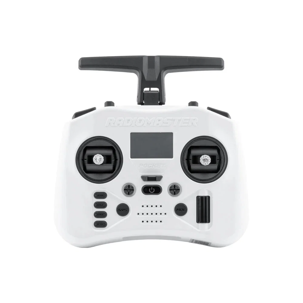 RadioMaster Pocket Crush M2 RC Transmitter ELRS 250mw (FCC) - Choose Color — Frost White
