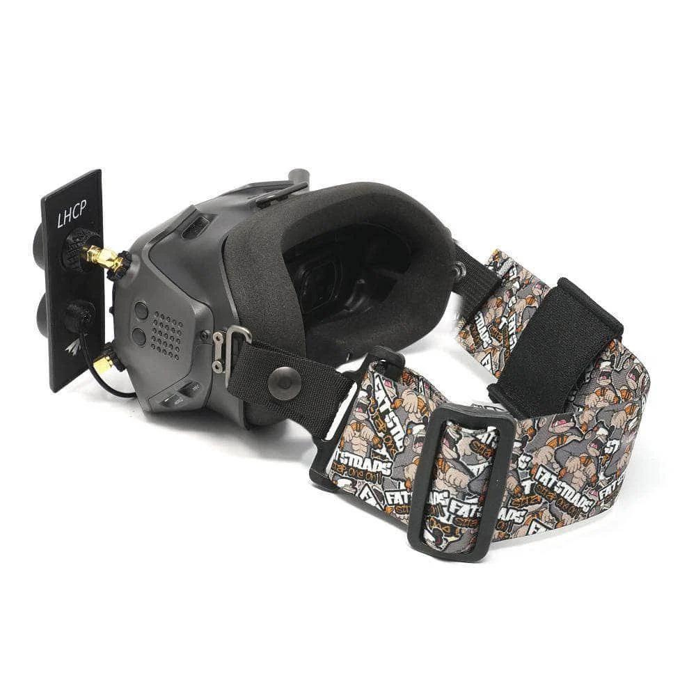 FatStraps 2" FPV Goggle Strap for DJI/Avatar/Dominator/HDZero - Choose Style — FatStrap