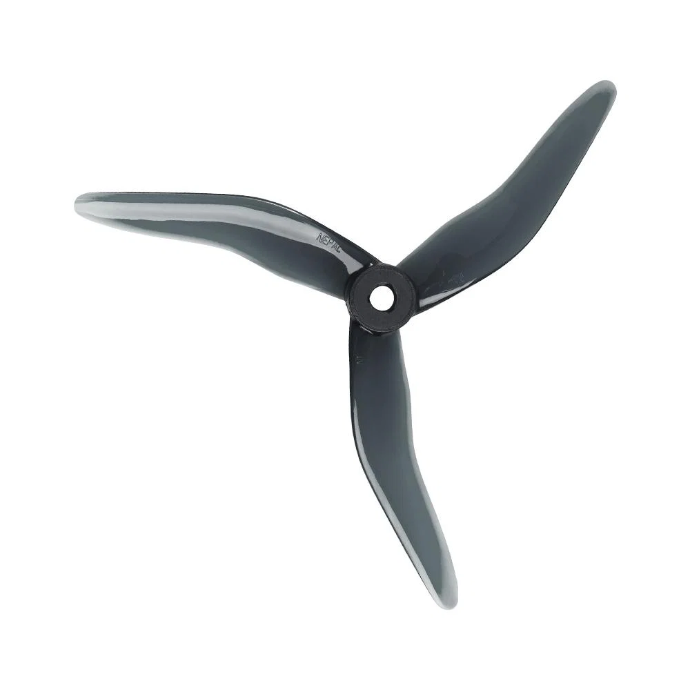 DALPROP NEPAL N1 - 5.1" TRI-BLADE PROP - (2CW + 2CCW) — Crystal Smoke Grey