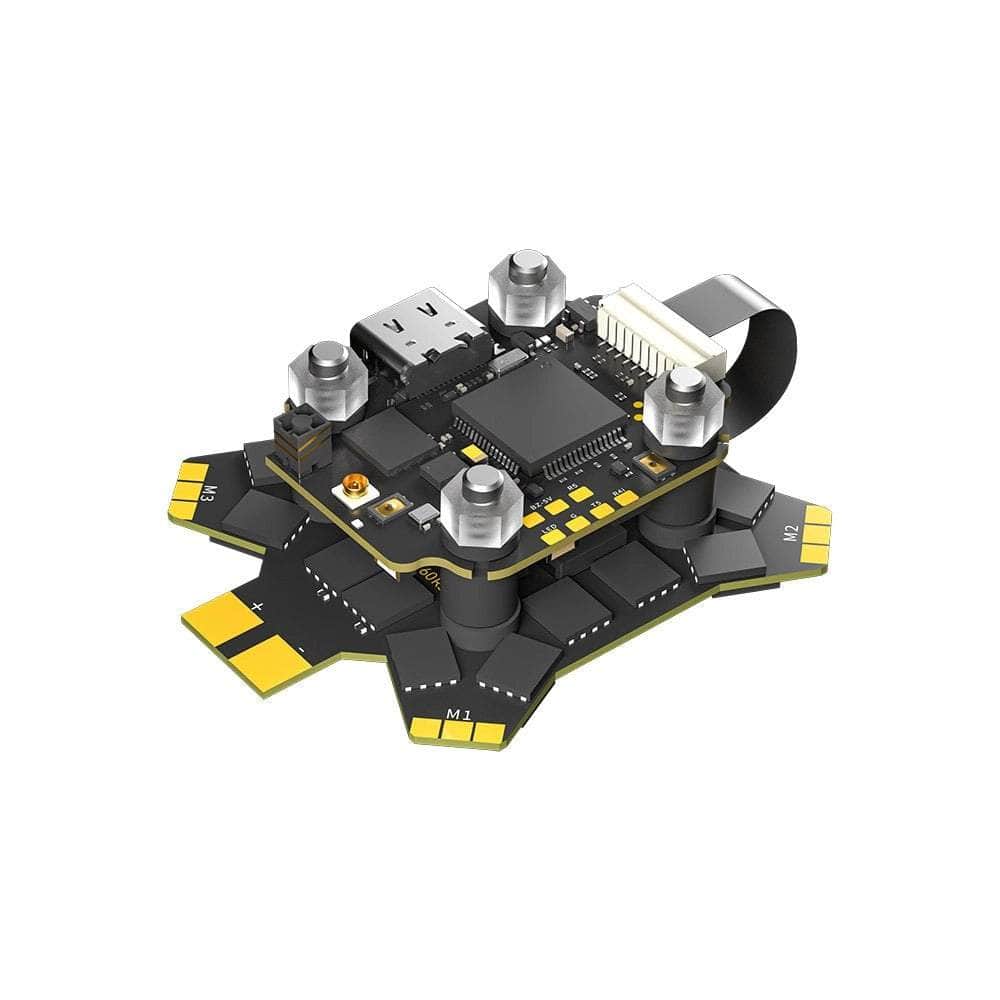 iFlight Borg 5S 60R Stack - F4 Flight Controller + 60A 3-8S BL32 4-in-1 ESC - 20x20