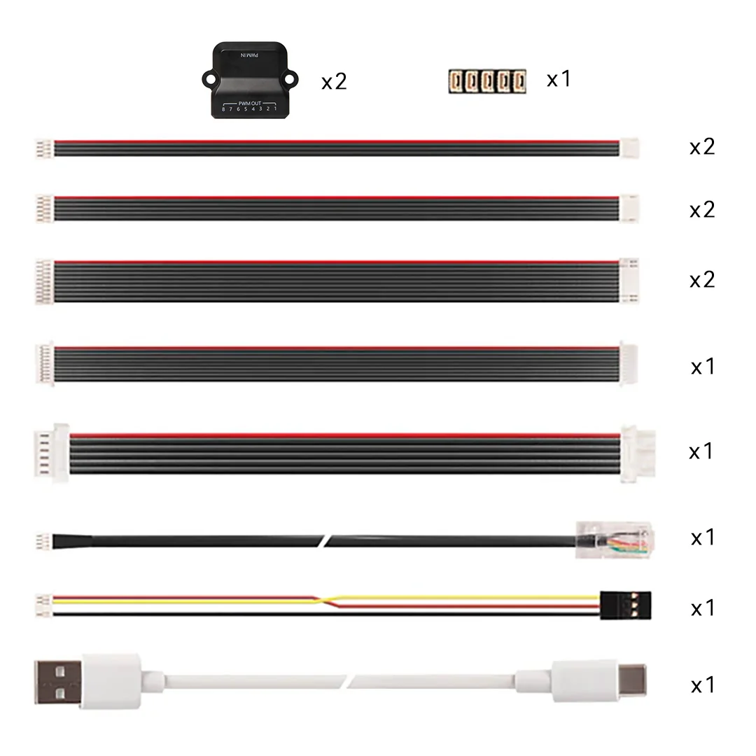 Pixhawk 6X Cable Set — Mini Baseboard Cable Set