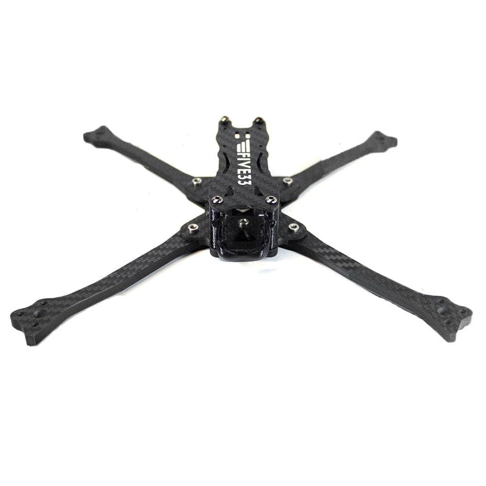 FIVE33 Switchback HD 5" Racing Frame Kit - Choose Your Version — With 3D Prints - Black / SPLT