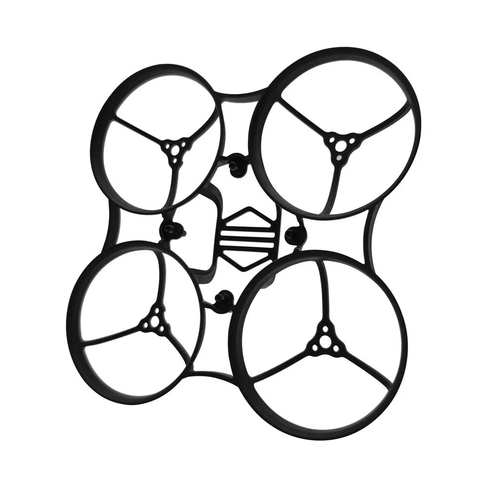 NewBeeDrone Cockroach 75mm Brushless LiteAF Racing Frame - Choose Color — Black