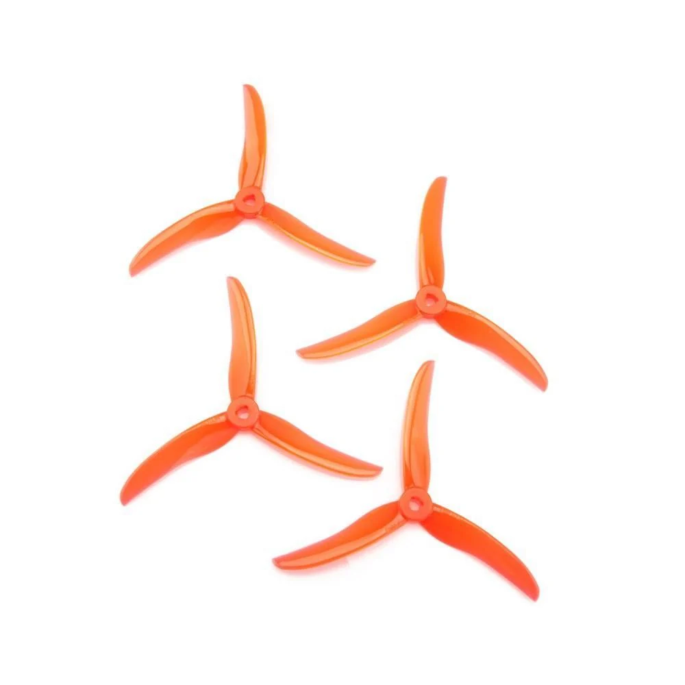 T-Motor T4943 Tri-Blade 5" Prop - 4PCS — Orange