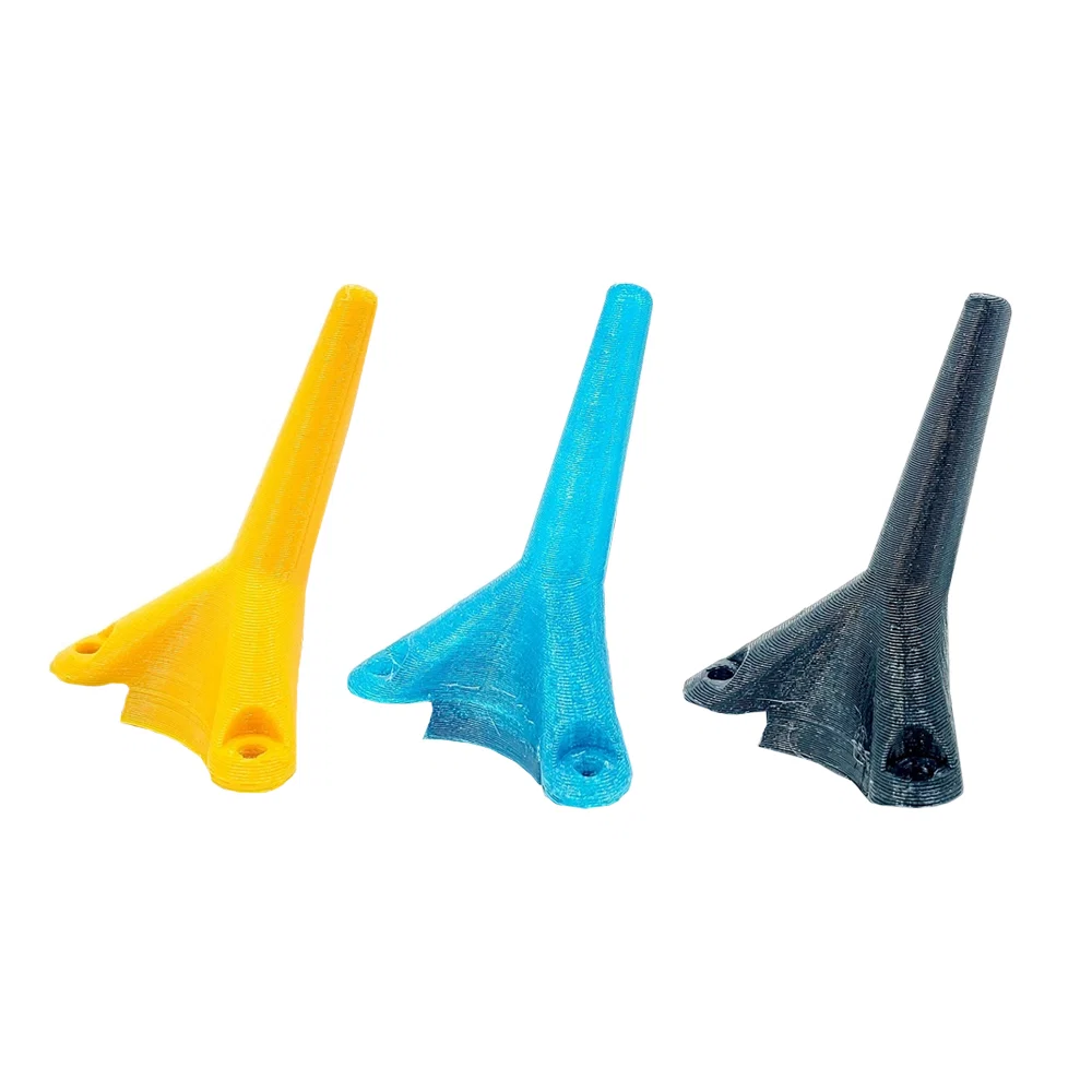 Hyperlite Floss 3.0 Turtlemode TPU Fin - Choose Color — Pyro Orange
