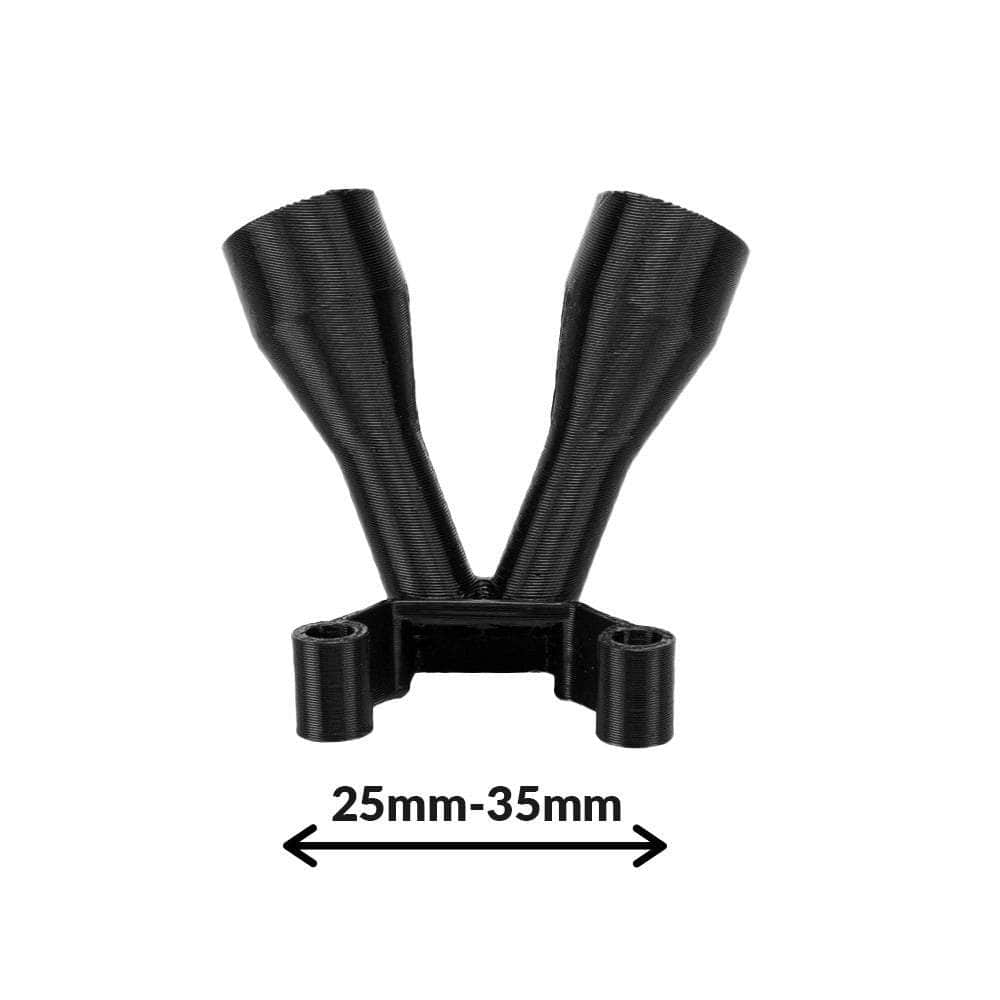 Brain3D Dual Antenna Mount for DJI O4 Air Unit Pro — 25mm-35mm
