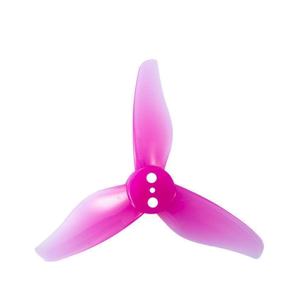 Gemfan Hurricane 2023 Tri-Blade 2" Prop 8 Pack (1.5mm) - Choose Your Color — Pink