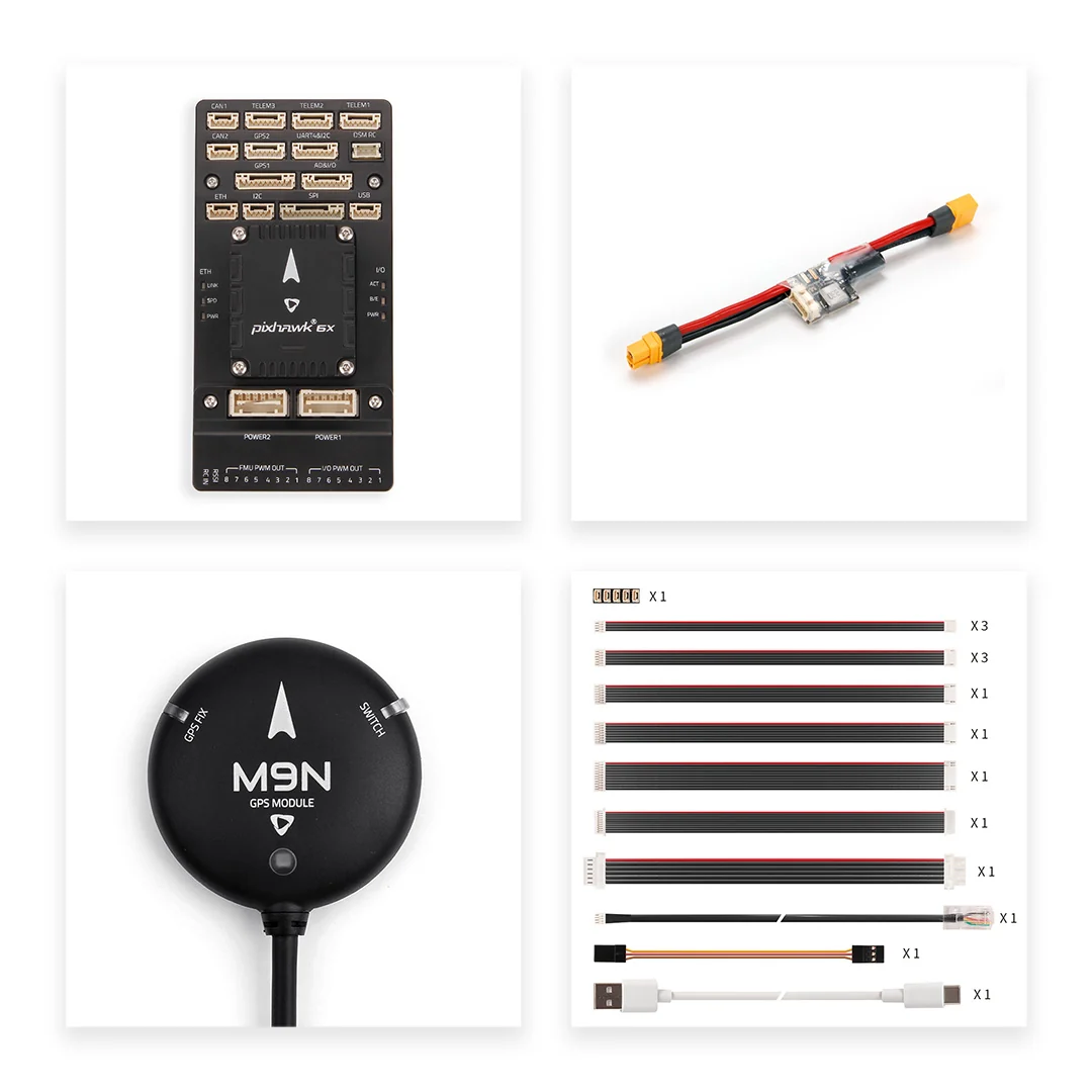 Pixhawk 6X (Rev 3) — Standard Set / M9N GPS