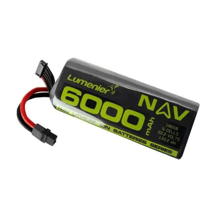 Lumenier NAV 22.2V 6S 18650 6000mAh 10C Li-Ion Battery - XT60