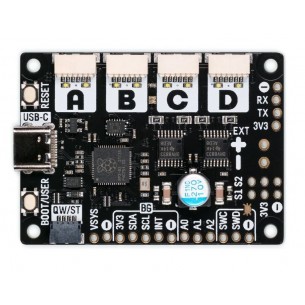 Motor 2040 - czterokanałowy sterownik silników 10V/0,5A - RP2040 - Pimoroni PIM618