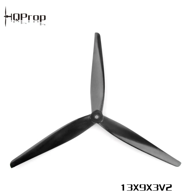 HQ X-Class Prop 13X9X3 V2 Black-Carbon Reinforced Nylon - 1CW+1CCW