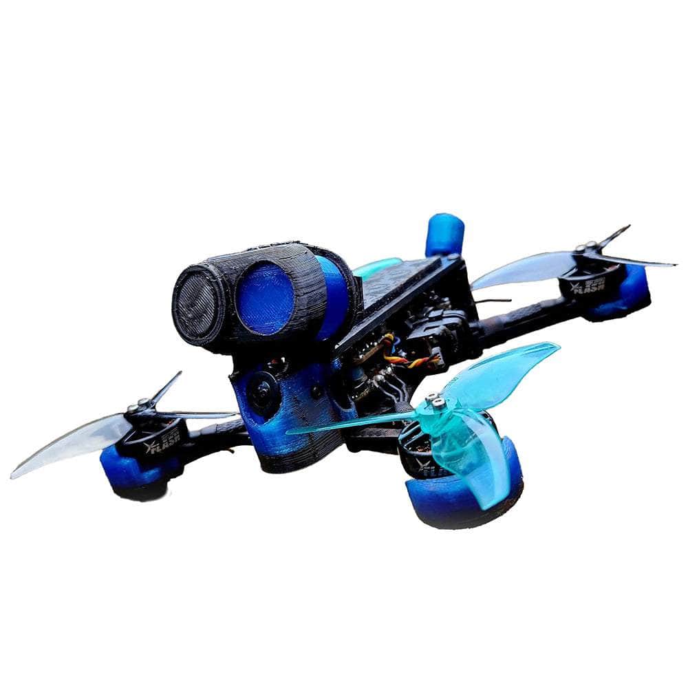 DaddyLovesQuads ASBO XLR 3.5" Micro Frame Kit — Red