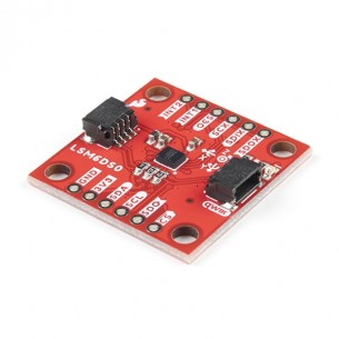 Qwiic 6 Degrees of Freedom Breakout - moduł z 6-osiowym czujnikiem IMU LSM6DSO