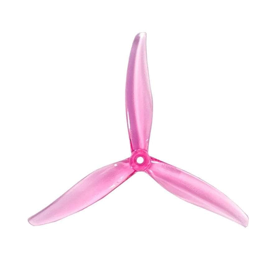 Gemfan Hurricane 7043 Durable Tri-Blade 7" Prop 4 Pack - Choose Your color — Clear Pink
