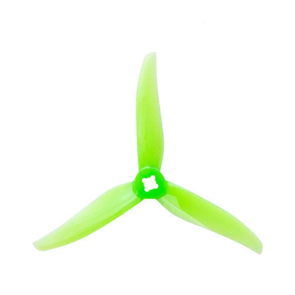 Gemfan Hurricane 4023 Durable 3-Blade Propeller (Set of 4) — Green