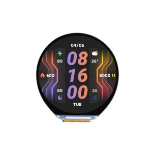 Płytka rozwojowa ESP32-S3 1.46" LCD 412x412 WiFi BLE IMU + szkło ochronne (poszerzone) - Waveshare 33837