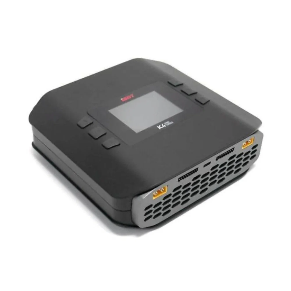 ISDT K4 LiPo Charge/Discharge Cycle Mode Charger AC 400W DC 600Wx2 Smart Remote Mobile Operation Charger