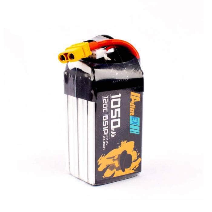 Auline EX 22.2V 6S 1050mAh 120C Lipo Battery - XT60