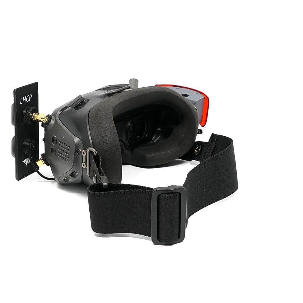 FatStraps 2" FPV Goggle Strap for Fatshark, Walksnail or DJI - Choose Your Style — HD Thick (Snap Loop) / Military Grade Black
