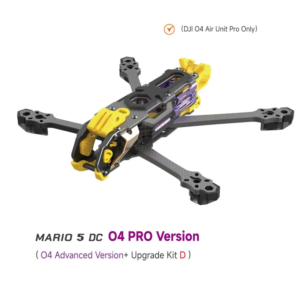 SpeedyBee Mario 5 DC O4 Pro Version 5" FPV Freestyle Frame