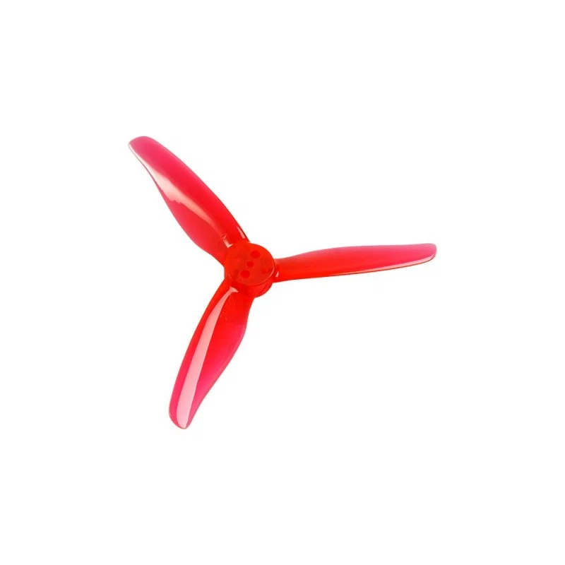 Dalprop New Cyclone T3018 T Mount 3 Blade Props - Choose Color — Crystal Red
