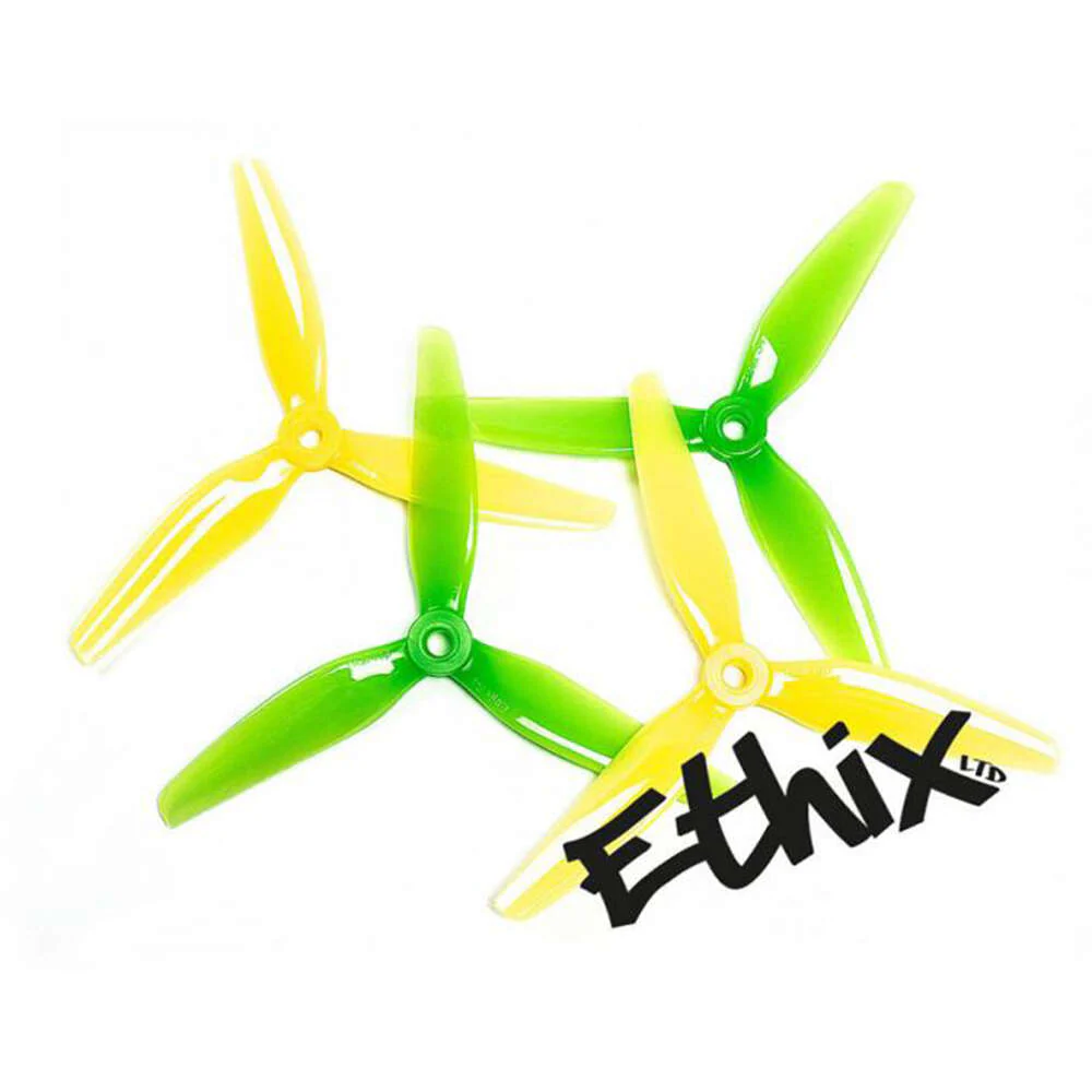 Śmigła HQProp Ethix S4 (zestaw 4 sztuk) - Lemon Lime