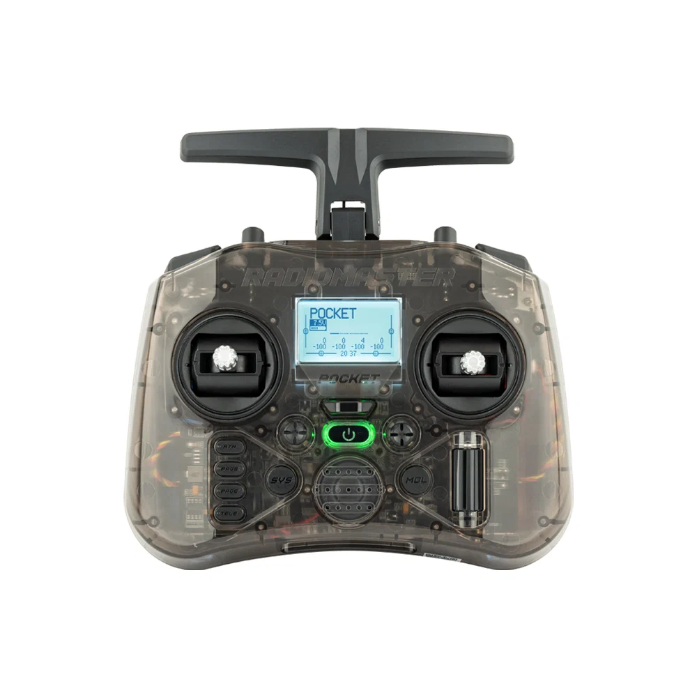 RadioMaster Pocket M2 RC Transmitter (FCC) - Choose Version and Color — ELRS 2.4GHz / Charcoal
