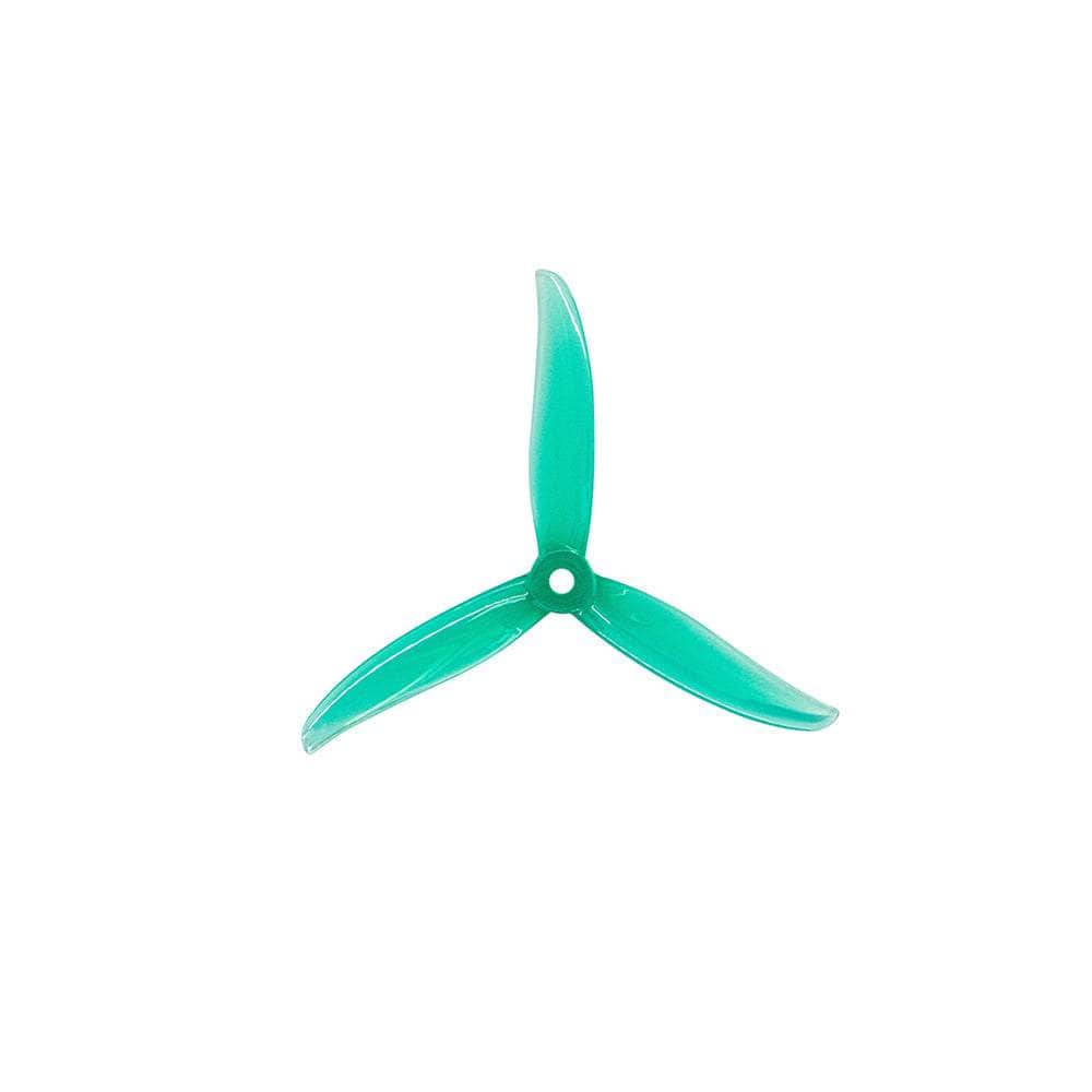 Gemfan Sbang 4934 Tri-Blade 5" Prop 4 Pack - Choose Version — CW / Green