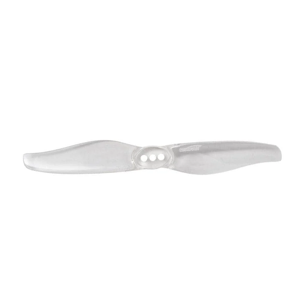 Gemfan Hurricane 3018 Durable Bi-Blade 3" Prop 8 Pack (2mm) - Choose Your Color — Clear