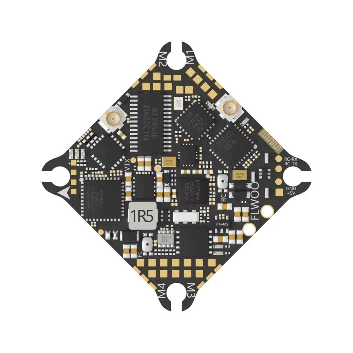 Flywoo GOKU Versatile F405 1-2S AIO Whoop/Toothpick Flight Controller (w/12A 8Bit 4in1 ESC & 400mW VTX) - ELRS 2.4GHz