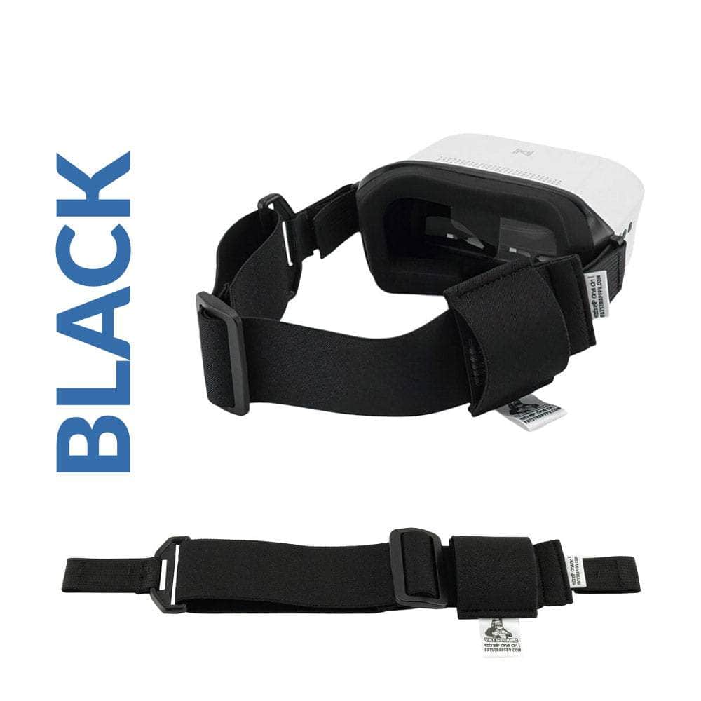 Fatstraps Walksnail Goggles L Goggle Strap — Black
