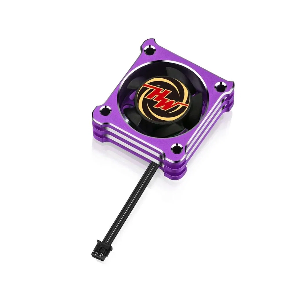 HobbyWing Cooling Fan for XeRun XD10 Pro Surface ESC - Choose Color — Purple