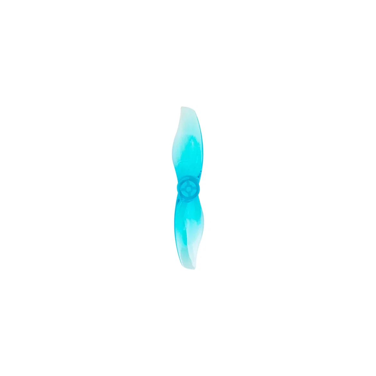 Gemfan Durable 2015 Bi-Blade 2" Prop 8 Pack (1.5mm Shaft) - Choose Your Color — Clear Blue