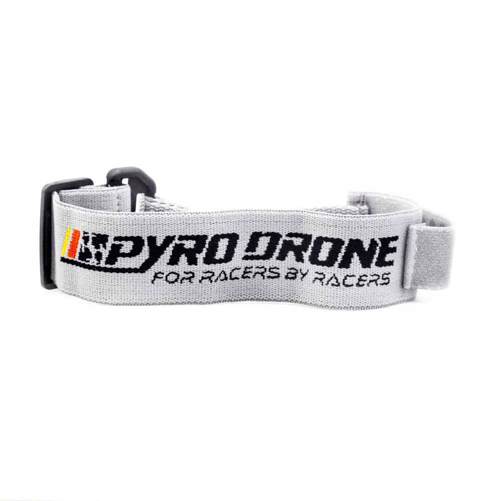 Pyrodrone Quick Installation Goggle Strap - DJI/FatShark — Grey