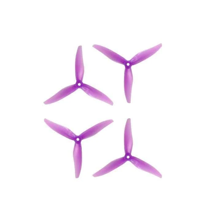 Gemfan Hurricane MAX 51377 3-Blade Propeller (Set of 4) — Magenta