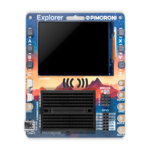 Pimoroni Explorer – płytka rozwojowa z mikrokontrolerem RP2350 i wyświetlaczem LCD 2.8"