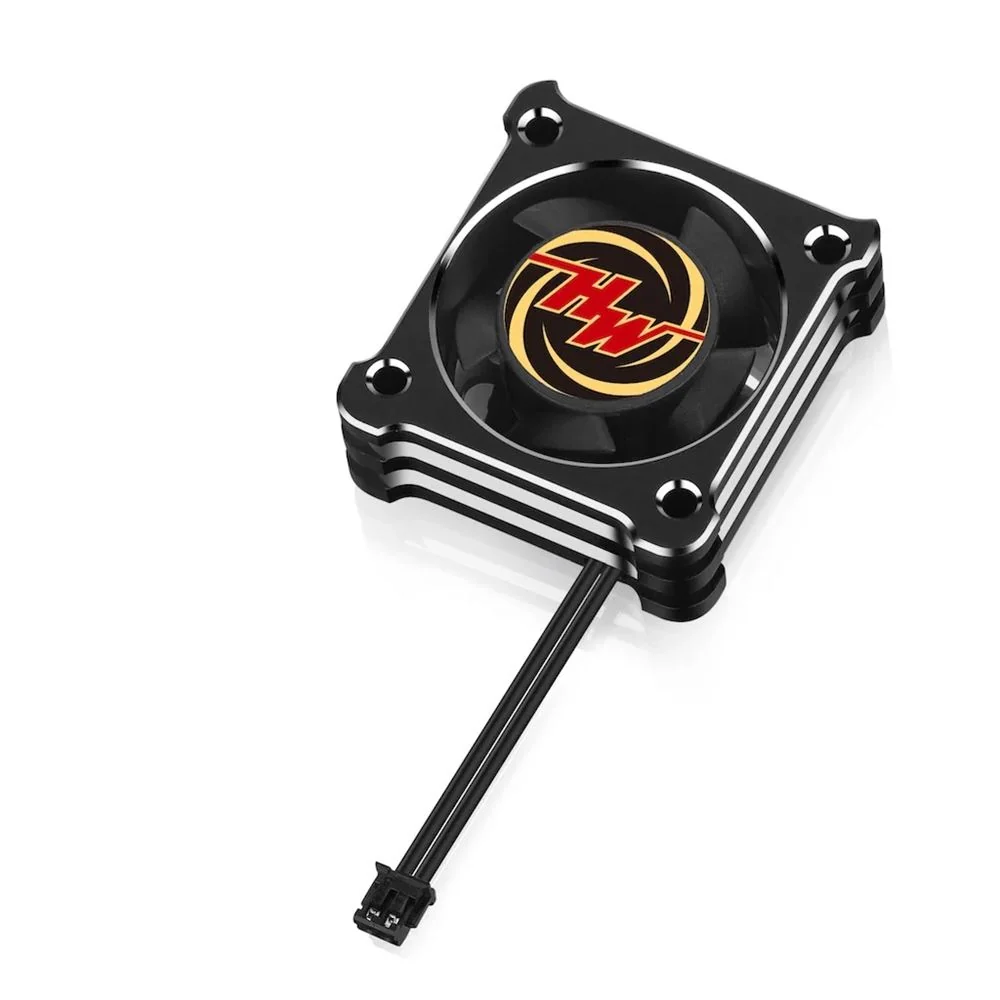 HobbyWing Cooling Fan for XeRun XD10 Pro Surface ESC - Choose Color — Black