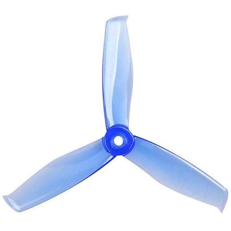 Gemfan Hulkie 5055S V2 Tri-Blade 5" Prop 4 Pack - Choose Your Color — Blue