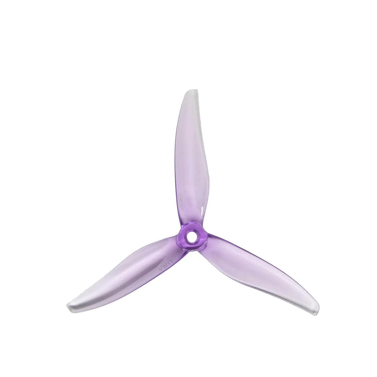Gemfan Fury 5128.0 Tri-Blade 5" Prop 4 Pack - Choose your color — Purple